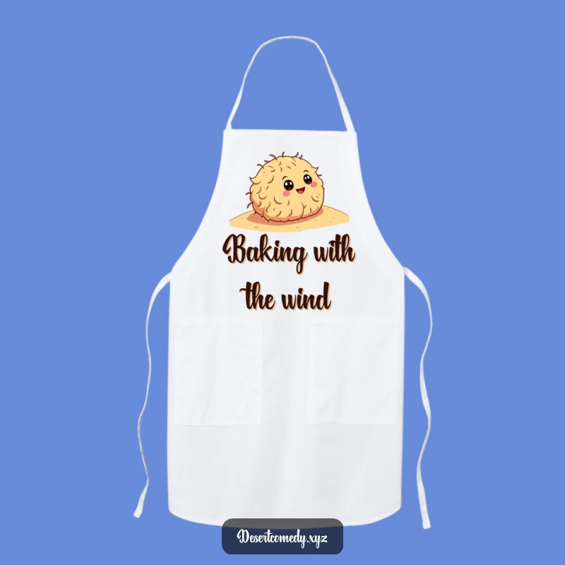 Funny Tumbleweed Rolling Apron: Cook with Hilarious Desert Style!