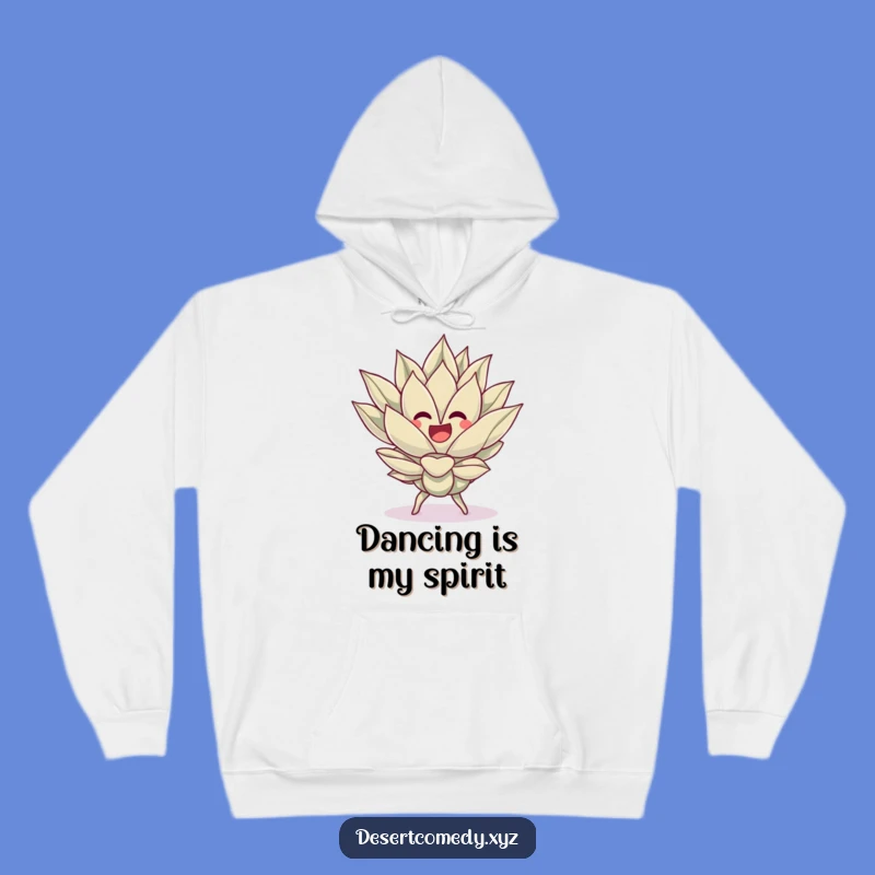 Funny Dancing Agave Hoodie, Desert Fiesta Comfort Wear, Perfect Funny Gift