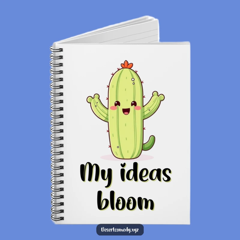 Funny Saguaro Cactus Journal, Desert Thoughts Notebook, Perfect Funny Gift