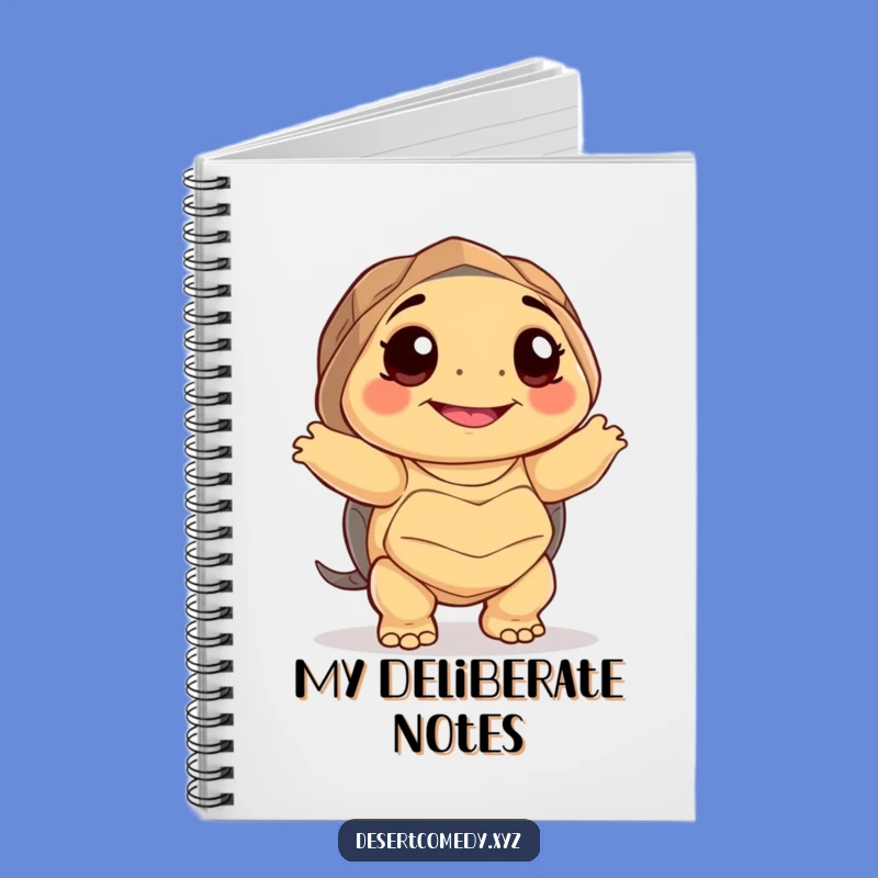 Funny Desert Tortoise Dancing Notebook: Jot Down Your Awkward Thoughts!