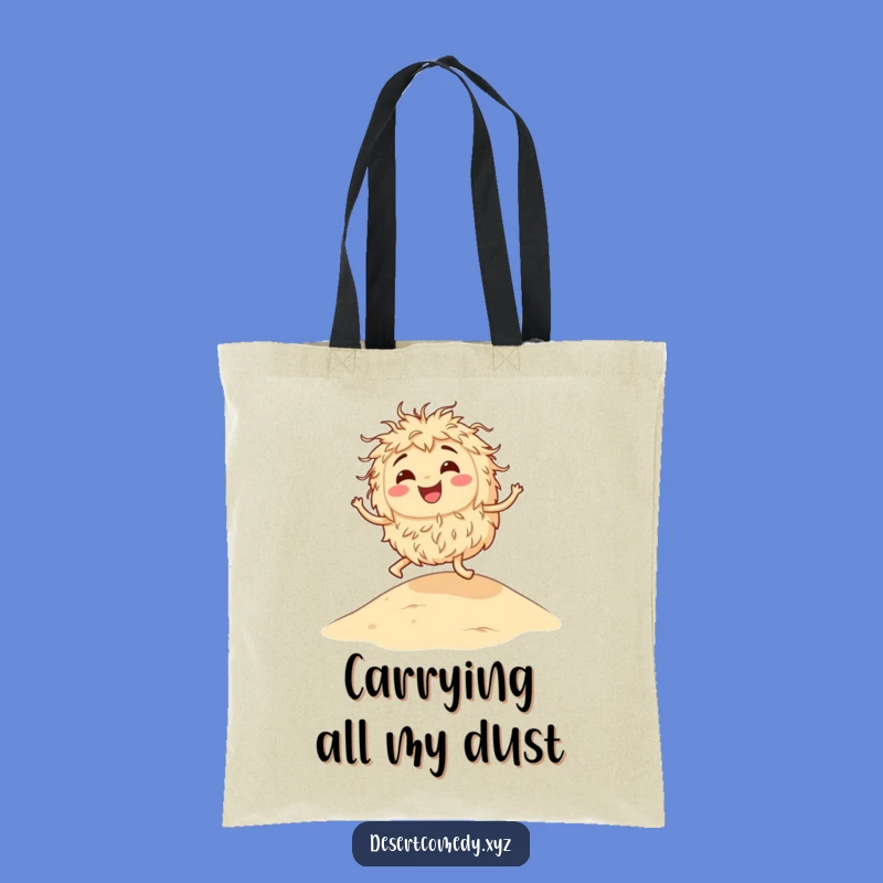 Funny Desert Tumbleweed Tote Bag, Spacious Humor Carry-All, Perfect Funny Gift